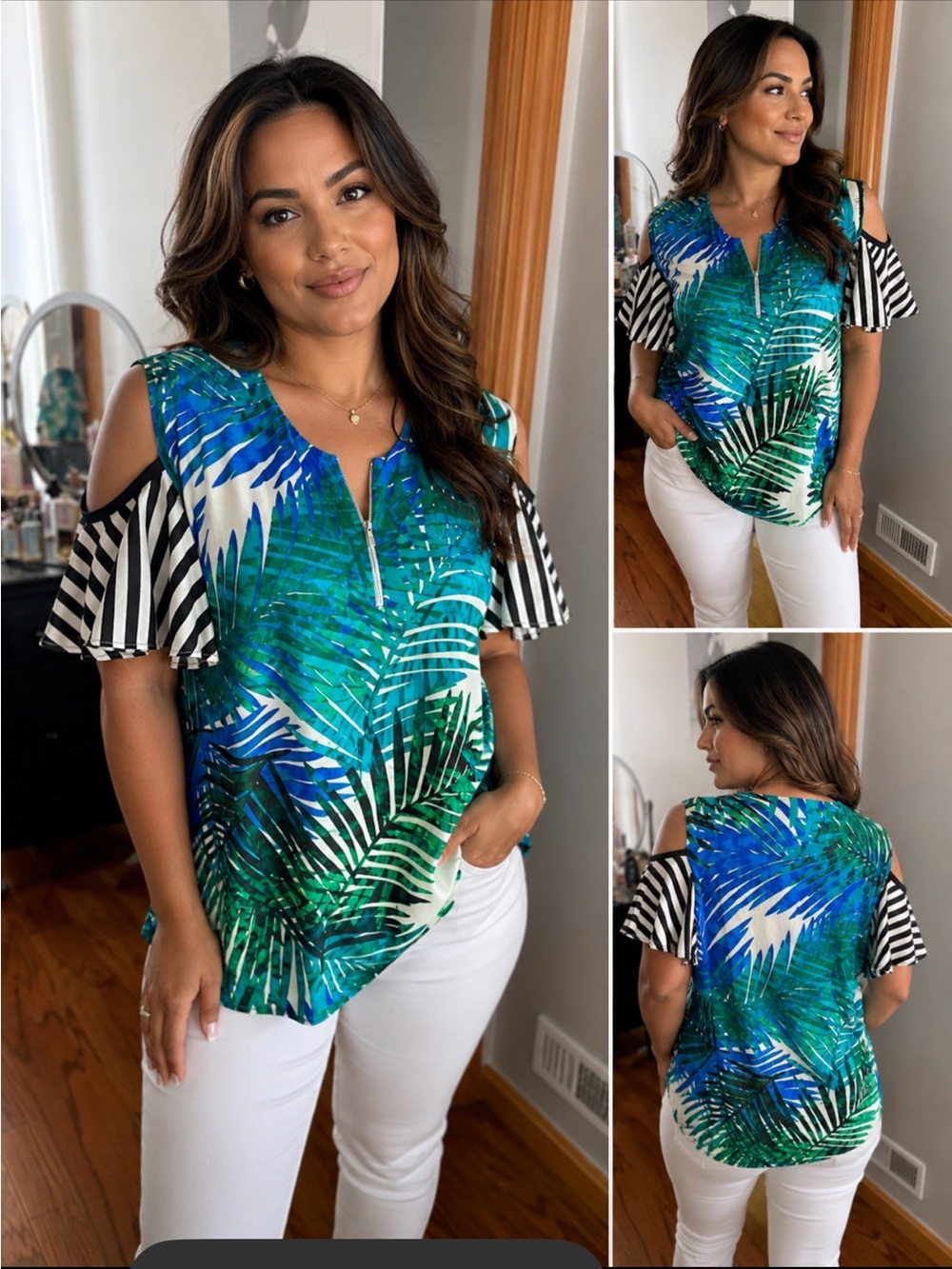 Bundle of 4 size 1x blouses - Picture 8 of 13